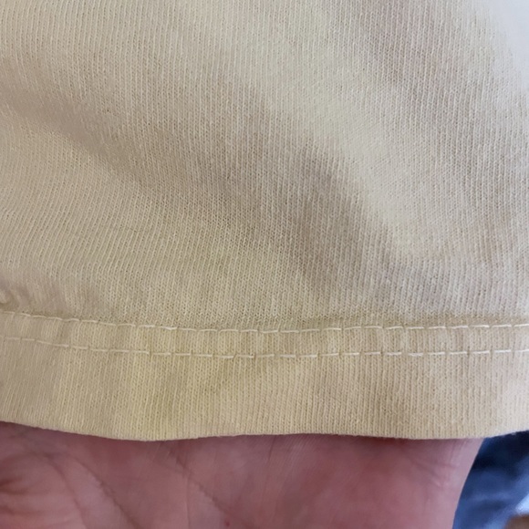 Vintage classic crewneck s/s Opryland USA souvenir butter yellow graphic tee, M - Picture 8 of 16